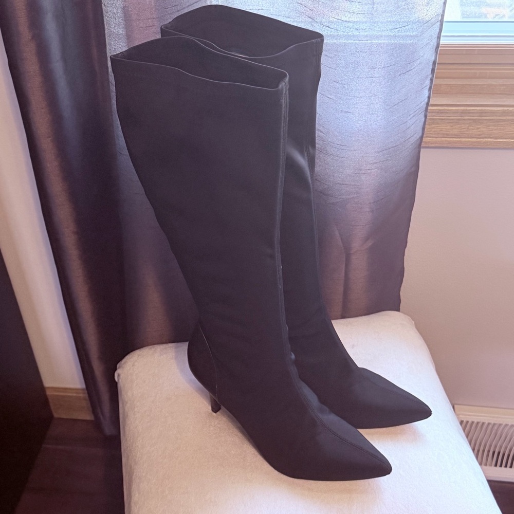 Charles By Charles David Black Over the Knee Boots